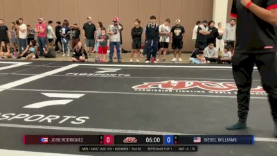 Jose Rodriguez vs Diesel Williams 2026 ADCC Dallas Open