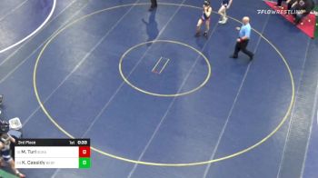 117 lbs 3rd Place - Michael Turi, Scranton vs Kross Cassidy, Bedford