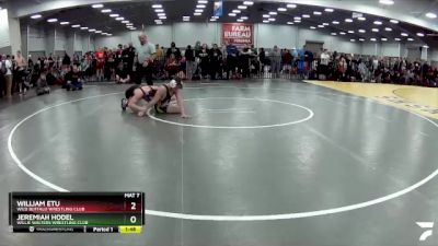 150 lbs Champ. Round 2 - William Etu, Wild Buffalo Wrestling Club vs Jeremiah Hodel, Willie Walters Wrestling Club