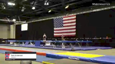 Sam Andersen - Tumbling, Wasatch - 2021 USA Gymnastics Championships