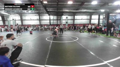 Quarterfinal - Matthew Falcone, King Of Prussia vs Gennaro Lucabeche, Quakertown