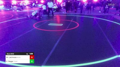 132 lbs Round Of 64 - Maddox Lechman, Bear Cave WC vs Colton Seger, Team Champs