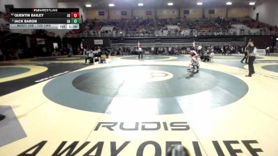 120 lbs Round Of 16 - Quentin Bailey, Archbishop Spalding vs Jack Baron, Germantown Academy