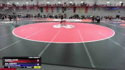 130 lbs Cons. Round 2 - Ava Griffey, William Jewell College vs Alexis Lazar, UNATTACHED