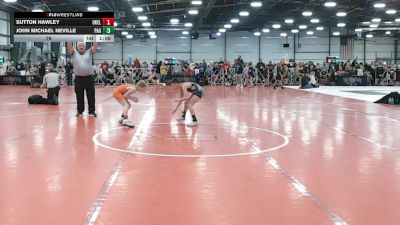 76 lbs Round 1 - 9:00am Friday - John Michael Neville, PA Gold vs Sutton Hawley, Oklahoma Elite