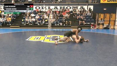 174 lbs Champ. Round 1 - Liam Schram, Thomas More vs Shane Bates, Indianapolis