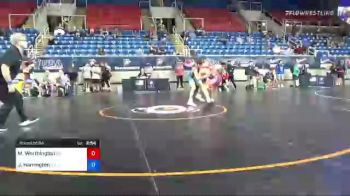 138 lbs Round Of 64 - Micah Worthington, Oregon vs James Harrington, Massachusetts