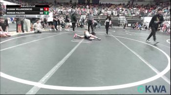 51-54 lbs Rr Rnd 3 - Liliana Villavicencio, Shelton Wrestling Academy vs Rowan Falcon, Independent