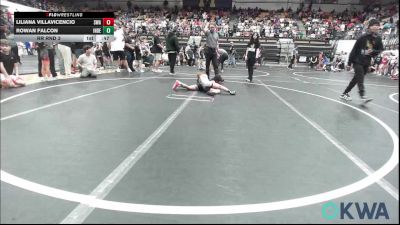 51-54 lbs Rr Rnd 3 - Liliana Villavicencio, Shelton Wrestling Academy vs Rowan Falcon, Independent