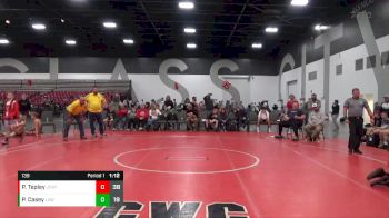 139 lbs Semis & 1st Wrestleback (8 Team) - Parker Casey, LaCrosse Area Wrestlers(WI) vs Paul Tepley, Junior Terps Xpress (MY)