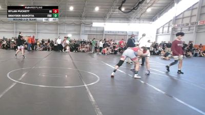 165 lbs Round 3 (8 Team) - Rylan Puckett, Ohio Gold vs Brayden Marotta, FORGE