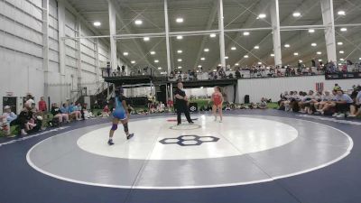 120 lbs Tessa Urias, Texas vs Anica Barze, Minnesota