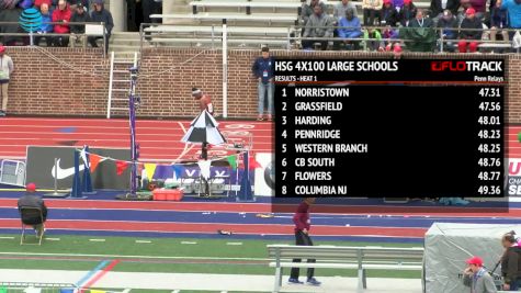 Girl's 4x100m Relay,  - Event 343, Championship of America