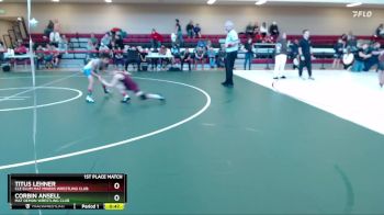 71 lbs 1st Place Match - Corbin Ansell, Mat Demon Wrestling Club vs Titus Lehner, Cle Elum Mat Miners Wrestling Club