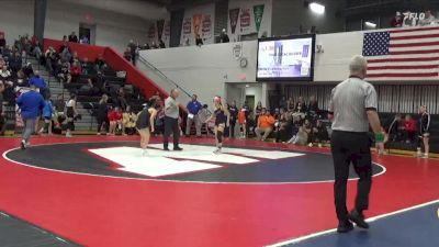 115 lbs 5th Place Match - Paige Eastman, Benton Community vs Jazlyn Enriquez, Muscatine