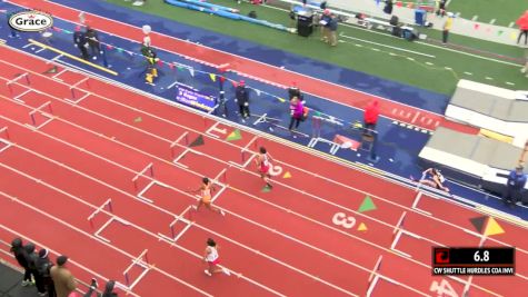 Women's Shuttle Hurdle Relay, Heat 2 - Event 350, Championship of America
