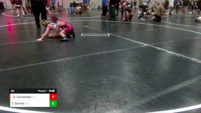 82 lbs Round 1 - Dary Carcasses, Florida vs Truman Dames, Florida