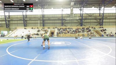 165A lbs Rr Rnd 1 - Marcus Espinoza-Owens, Sdsu vs Boeden Greenley, Ndsu