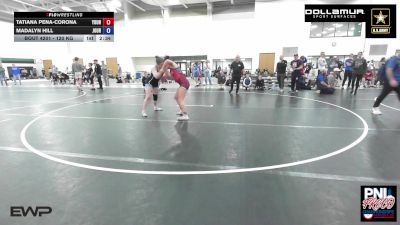 120 kg Rr Rnd 4 - Tatiana Pena-Corona, Young Guns Nashville Wrestling vs Madalyn Hill, Journeymen Wrestling Club