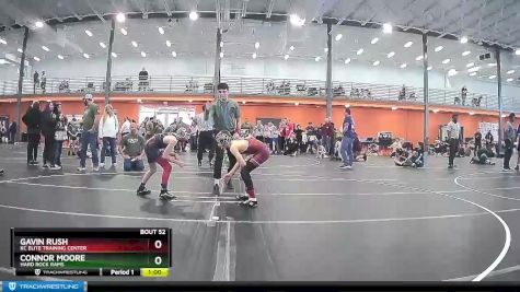 75 lbs Cons. Semi - Gavin Rush, KC Elite Training Center vs Connor Moore, Hard Rock Rams