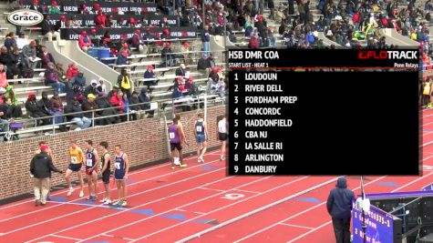 Boy's Distance Medley Relay,  - Event 375, Championship of America, Loudoun Valley and Drew Hunter FTW