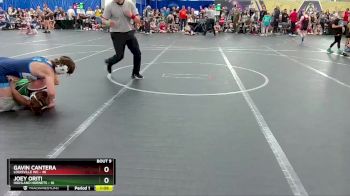 140 lbs Round 3 (8 Team) - Gavin Cantera, Louisville WC vs Joey Oriti, Highland Hornets