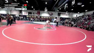 106 lbs Cons. Semi - Davis Shaposhnick, Great Oak vs Elijah Ramirez, Mission Viejo