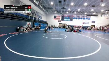 150 lbs Champ. Round 1 - Wyatt Sellnow, Cheyenne East vs Wyatt Dickau, Douglas