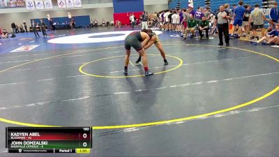 190 lbs Round 3 (4 Team) - Kadyen Abel, Blackman vs John Domzalski, Knoxville Catholic