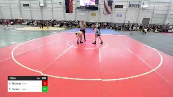 106 lbs Consolation - Ryder Thomas, Team Alaska vs Ben Dunlap, Team Alaska