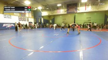 215 lbs Quarterfinal - Nguyen Thien, Ocean View vs Daniel Caso, Damien