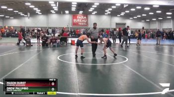 93 lbs Cons. Round 2 - Drew Palumbo, Grace Christian vs Mason Durst, Fauquier Warhawks