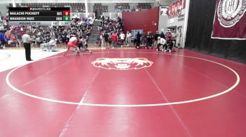 144 lbs Round Of 16 - Malachi Puckett, Baylor School vs Brandon Rizo, Christopher Columbus
