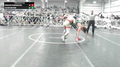 145 lbs Round Of 64 - Duncan Harrington, VT vs Jacob McVige, NY