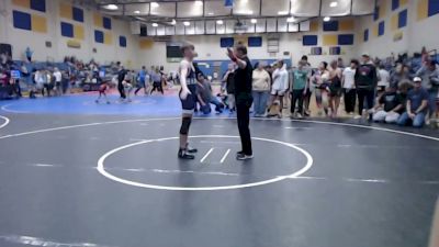 120-126 lbs Quarters - Logan Krenz, Hawk Wrestling Club vs Bronson Ray, Suples Wrestling Club