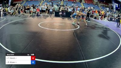 94 lbs Cons 16 #1 - Thomas Gorst, UT vs Paden Alyea, VA