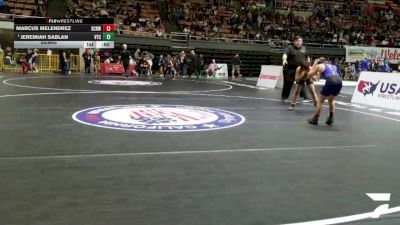 Intermediate Boys - 105 lbs Semis - Jeremiah Sablan, Valiant Training Center vs Marcus Melendrez, So Cal Hammers Wrestling