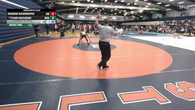 133 lbs Champ. Round 1 - Tyler Ratledge, Messiah vs Eugene Barrientes, Adrian