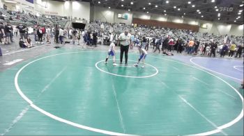 73 lbs Consi Of 8 #1 - Otto Cox, Carson Bulldogs vs Eli Burton, Nighthawks WC