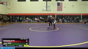 120 lbs Cons. Round 3 - Donavon Allen, Chicago (ST. RITA) vs Adam Pena, HUNTLEY