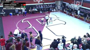 127 lbs Final - Freddy Bachmann, Faith Christian Academy vs Connor Cozzo, Lower Moreland