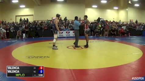 84 kg Quarterfinal - Zahid Valencia, Arizona State vs Nathan Traxler, Unattached