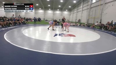207 lbs Maddie Hayden, Michigan Blue vs Sophiea Quinn, Missouri Blue
