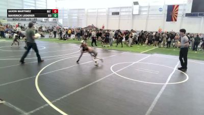 58 lbs Consolation - Jaxon Martinez, Mat Rats Rebooted vs Maverick Lederer, Rising Sun WC