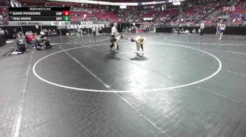 D2-144 lbs Cons. Round 1 - Gavin Pickering, Campbellsport vs Trig White, Chetek-Weyer./Prairie Farm