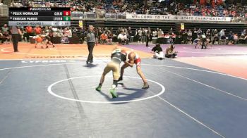 6A 106 lbs Champ. Round 1 - Tristan Parks, Little Elm vs Felix Morales, Houston Clear Lake