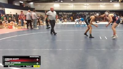 165 lbs Cons. Round 3 - Jordan Scott, Liberty vs Noah O`Connor, Johns Hopkins