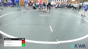 55 lbs Round Of 16 - Brooks Mccabe, Cowboy Wrestling Club vs Jagger Edison, Saints Youth Wrestling Club