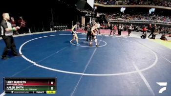6A 132 lbs Quarterfinal - Luke Burgess, Austin Lake Travis vs Kaleb Smith, Conroe Woodlands College Park