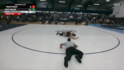 197 lbs Cons. Round 2 - Sean Cowan, Ursinus vs Maxx Miller, Washington And Lee
